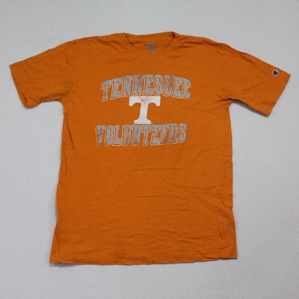 Champion Men Orange Shirt Tennessee Volunteers NCAA Size Medium - Picture 1 of 10